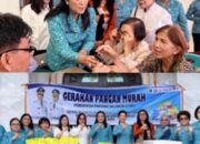 Ny. Anik Yulius Selvanus Tegaskan: Lansia Bukan Beban, Tapi Sumber Kearifan; TP-PKK Sulut Gelar Bakti Sosial di Tomohon