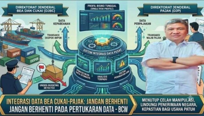 Jimmy Endey: Integrasi Data Bea Cukai-Pajak Jangan Berhenti pada Pertukaran Data