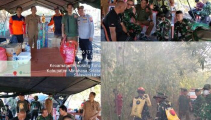 Gubernur Yulius Turun Tangan, Pemprov Sulut Kerahkan Operasi Lintas Instansi Selamatkan Hutan Gunung Soputan
