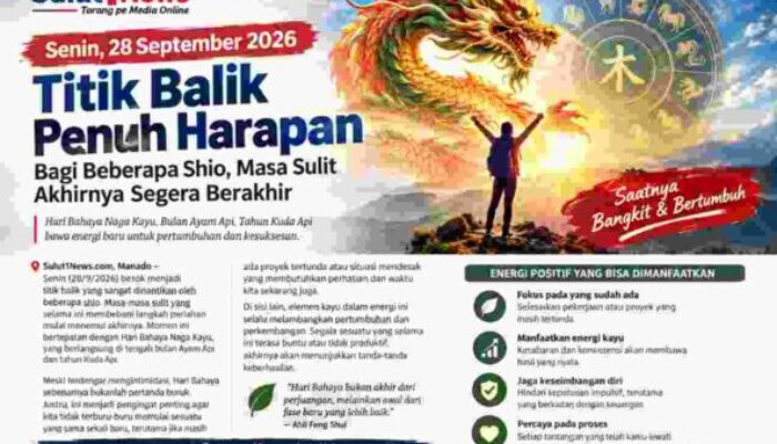 Senin, 28 September 2026: Energi “Hari Bahaya” justru membuka ruang panen hasil kerja keras