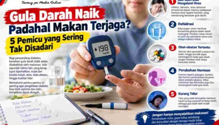 Gula Darah Naik Padahal Makan Terjaga? 5 Pemicu yang Sering Tak Disadari