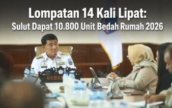 Lompatan 14 Kali Lipat: Sulut Dapat 10.800 Unit Bedah Rumah 2026, Gubernur Yulius: Angka Bukan Segalanya, Manfaat yang Menentukan
