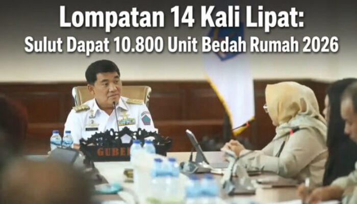 Lompatan 14 Kali Lipat: Sulut Dapat 10.800 Unit Bedah Rumah 2026, Gubernur Yulius: Angka Bukan Segalanya, Manfaat yang Menentukan
