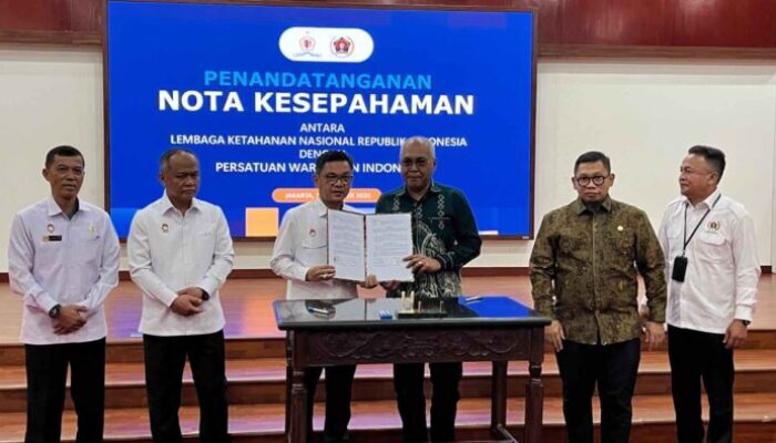 PWI dan Lemhannas Perkuat Sinergi, Wartawan Jadi Garda Ketahanan Nasional di Era Digital