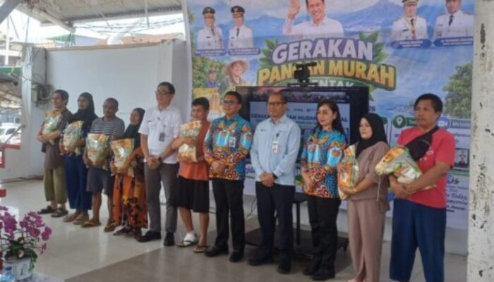 GPM Nasional di Manado, Tahlis Gallang Tegaskan Stabilitas Harga Pangan Jadi Prioritas Sulut