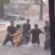 Jalan Raya Mayor Oking Bogor Berubah Jadi Sungai, Motor Mogok Terjebak Genangan