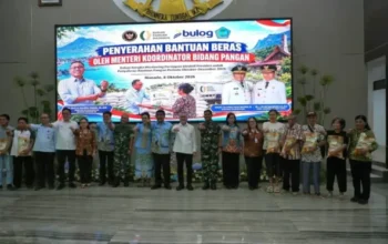 Gubernur Yulius Pastikan Bantuan Pangan Sulut Tersalur 100%, Stok Beras Aman Jelang Nataru