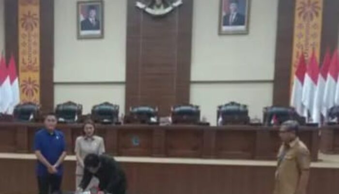 DPRD Provinsi Sulawesi Utara Sahkan Rencana Kerja Tahunan 2027